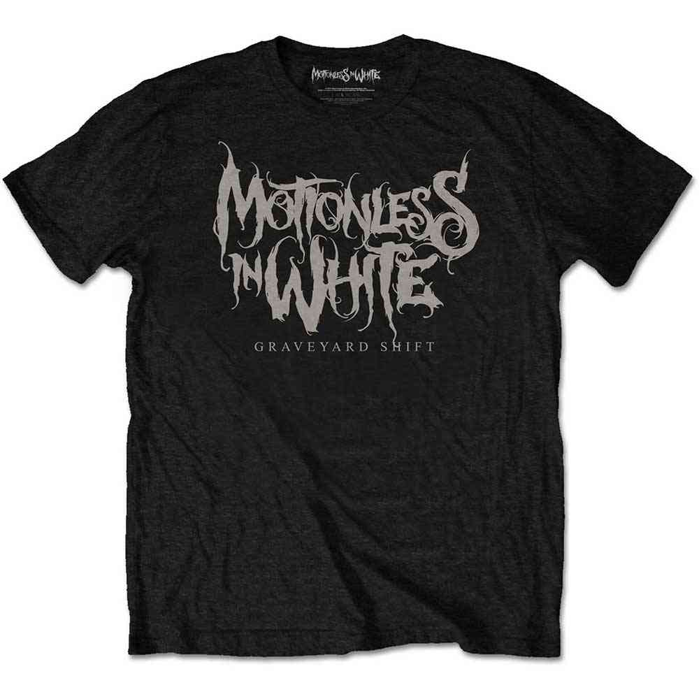 Motionless In White - Graveyard Shift Tshirt Homme - Noir